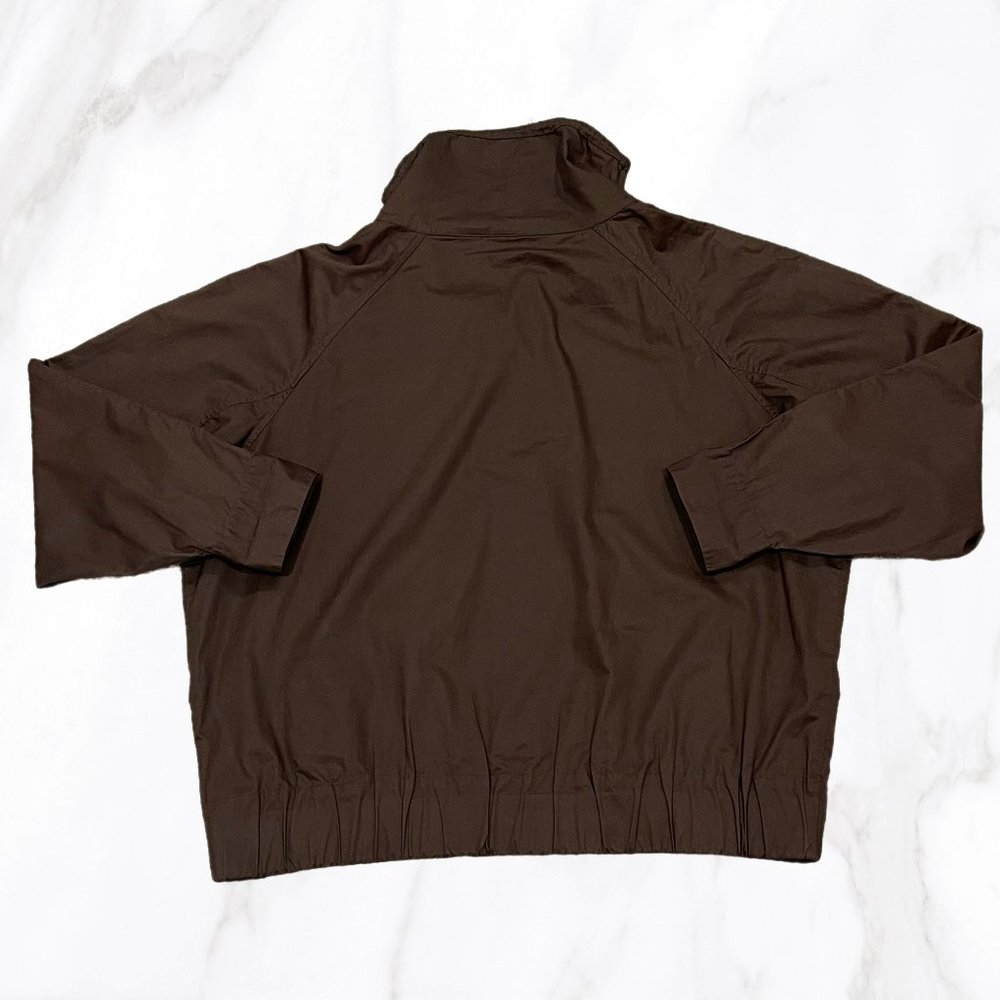 Chico's Women's Brown Lightweight Zip Up Bomber Jacket, Size 3 (XL) - Picture 2 of 4